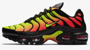 Nike Air Max Plus Black Volt Solar Red