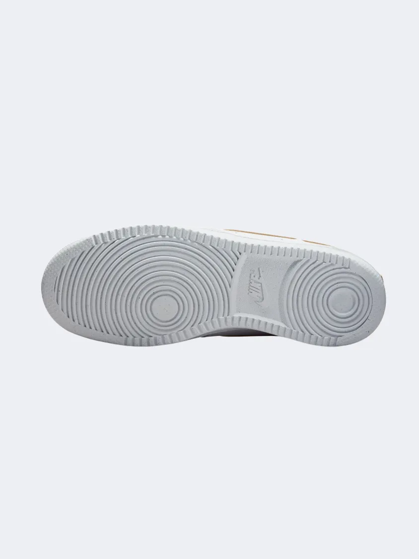 Nike Court Vision Women Lifestyle Shoes White/Gold