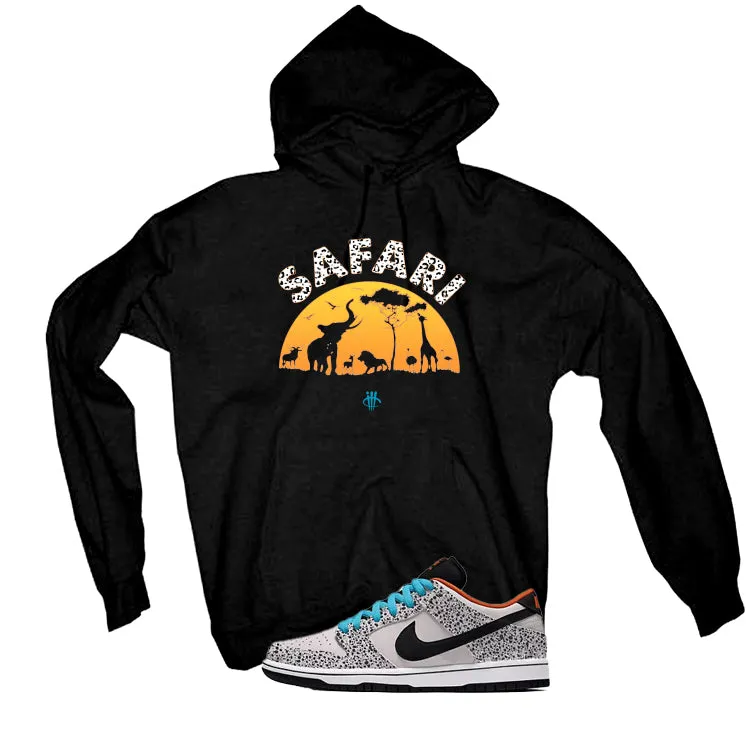 Nike SB Dunk Low Safari Olympics Black T-Shirt (Safari)| illcurrency