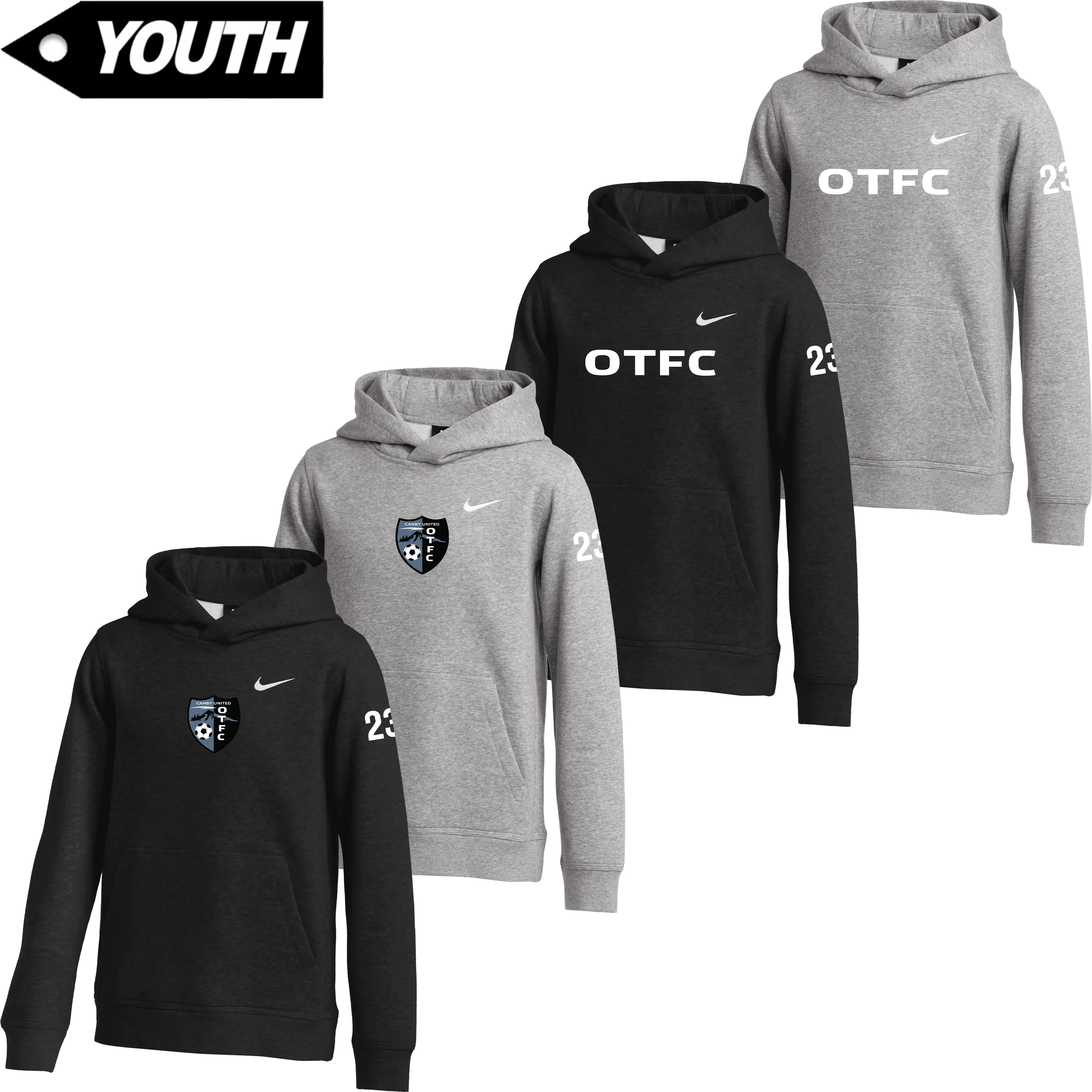 Oregon Trail FC Fan Hoodie [Youth]