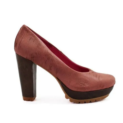 Pate - Dusty Pink Laser Platform shoe