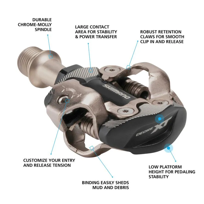 PD-M8100 Deore XT XC Race Pedals