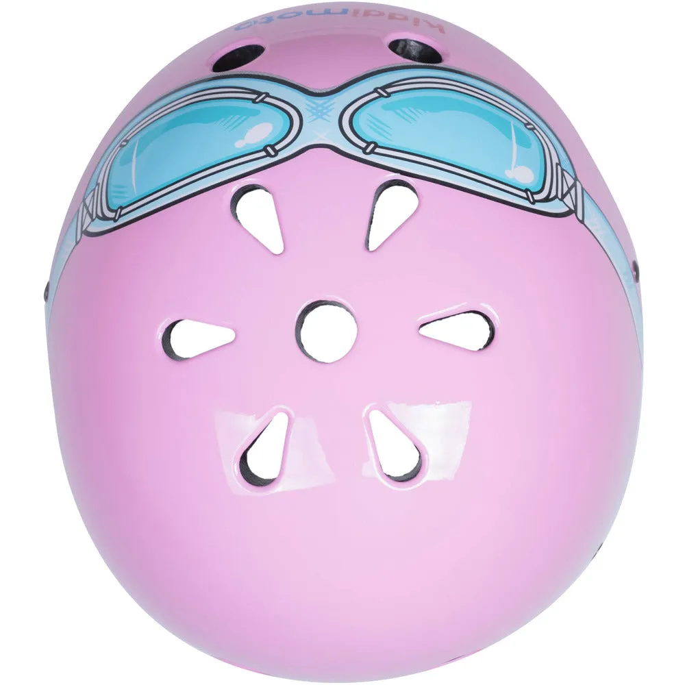 Pink Goggle Bicycle Helmet