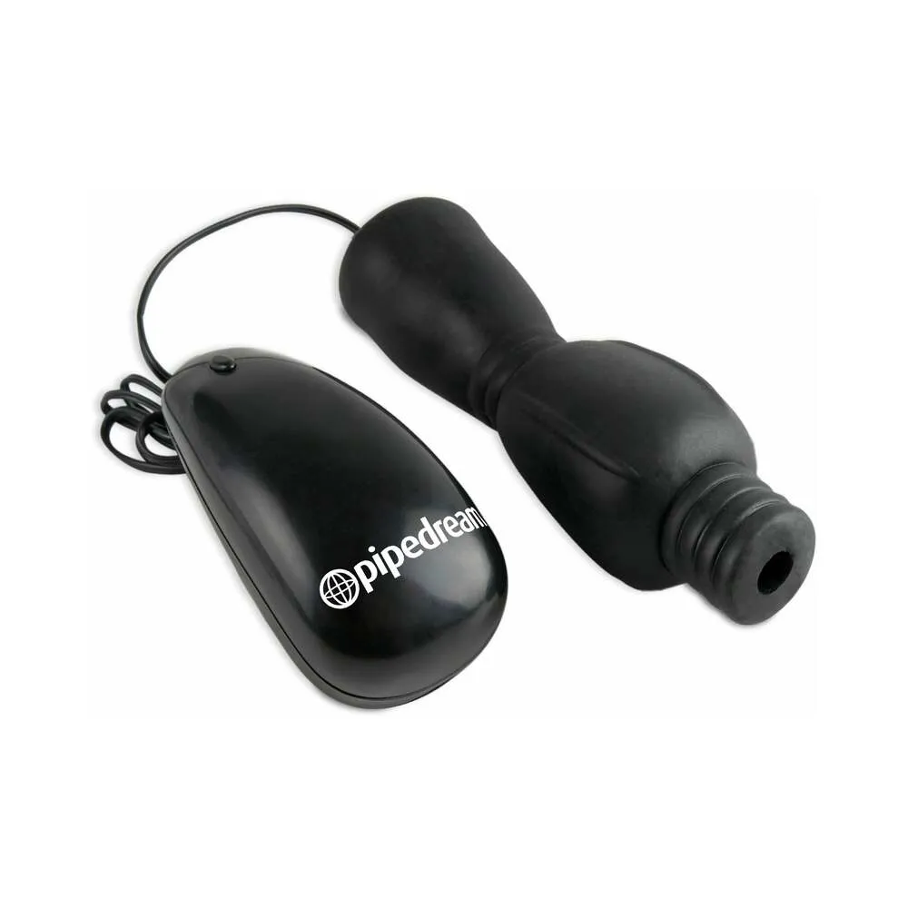 Pipedream Fetish Fantasy Series Vibrating Head Teazer Glans Massager Black