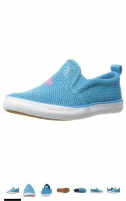 Polo Ralph Lauren Kids Kids' Kenton Slip-On, Caribbean Blue, 5 M US Toddler