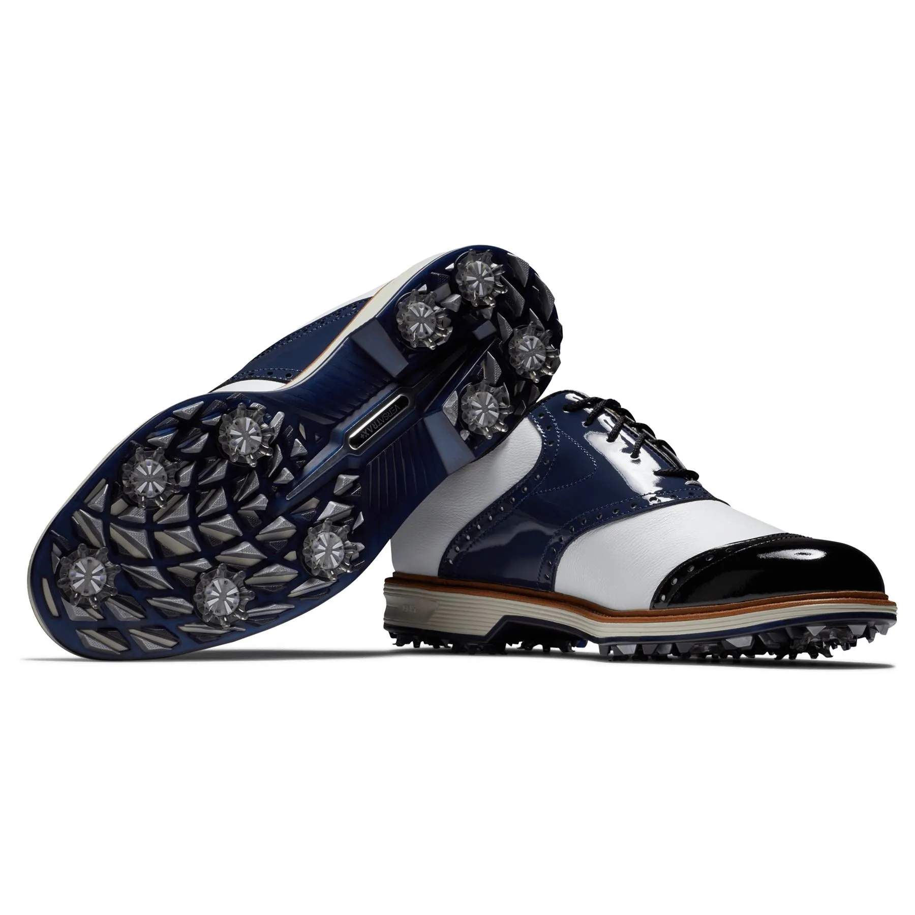 Premiere Wilcox DJ Golf Shoes White/Navy/Black - AW24