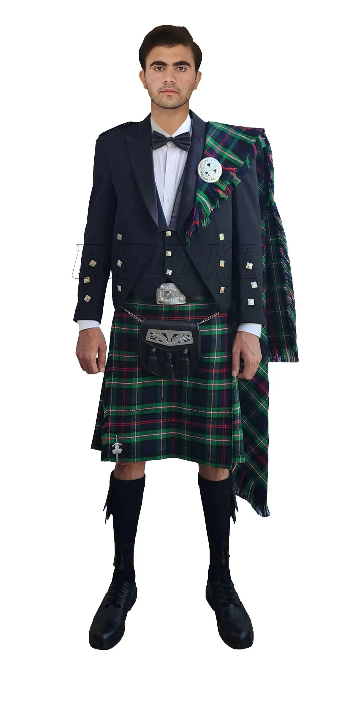 Prince Charlie Kilt Outfit With MacKenzie Morgan Tartan Kilt