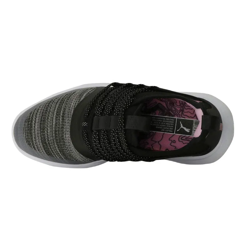 PUMA Ignite Solelace Women's Spikeless Shoes (Black/Grey/Pink)