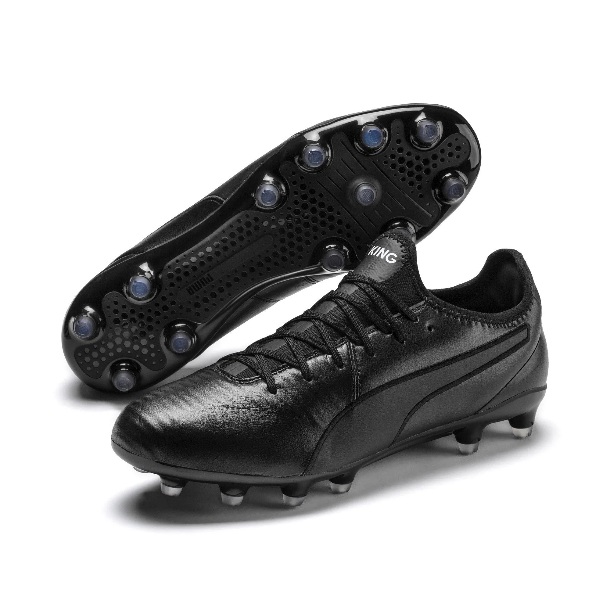 Puma King Pro FG Boots- Black