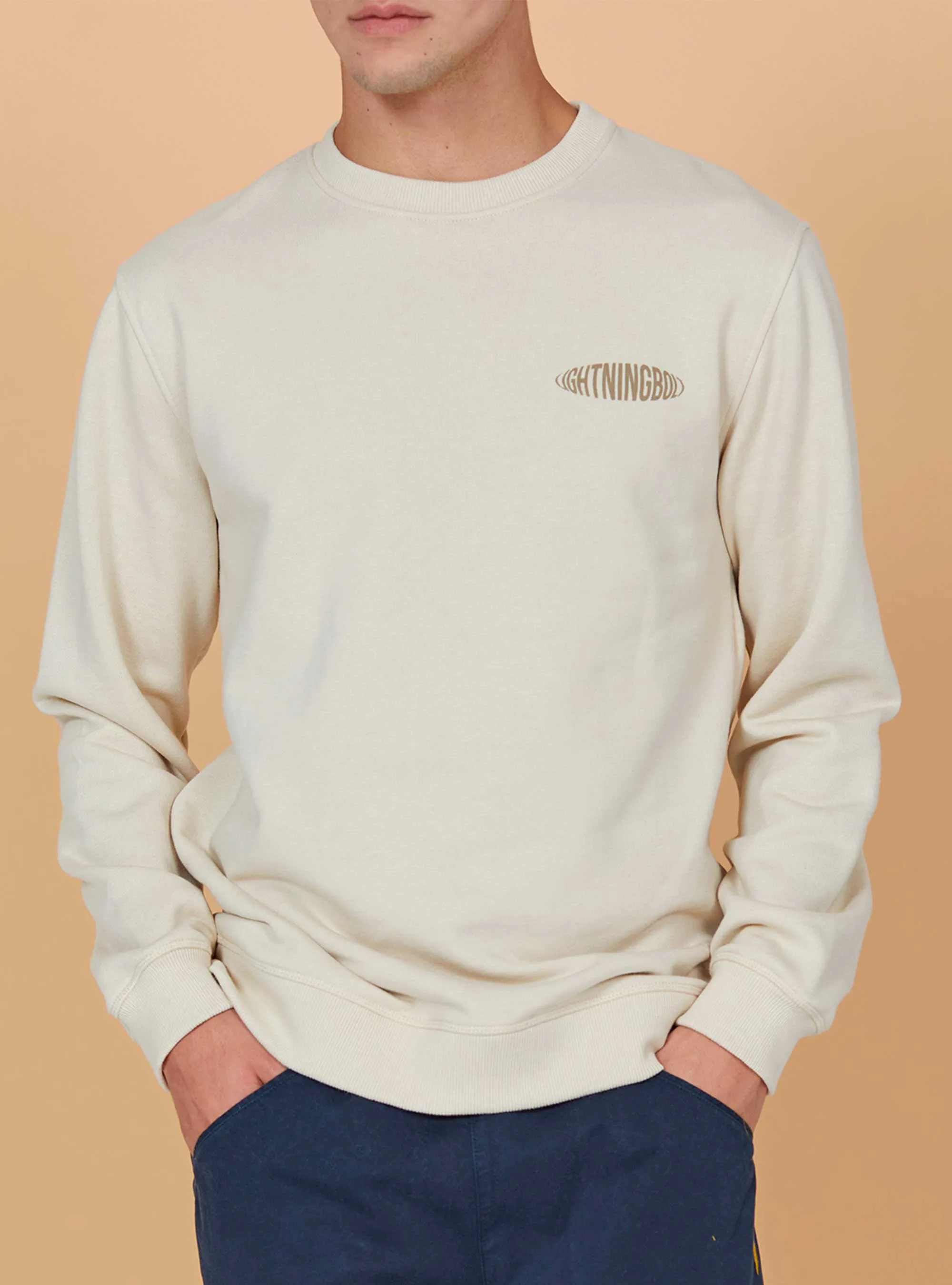 REGULAR SWEATSHIRT WITH FRONT AND BACK PRINT