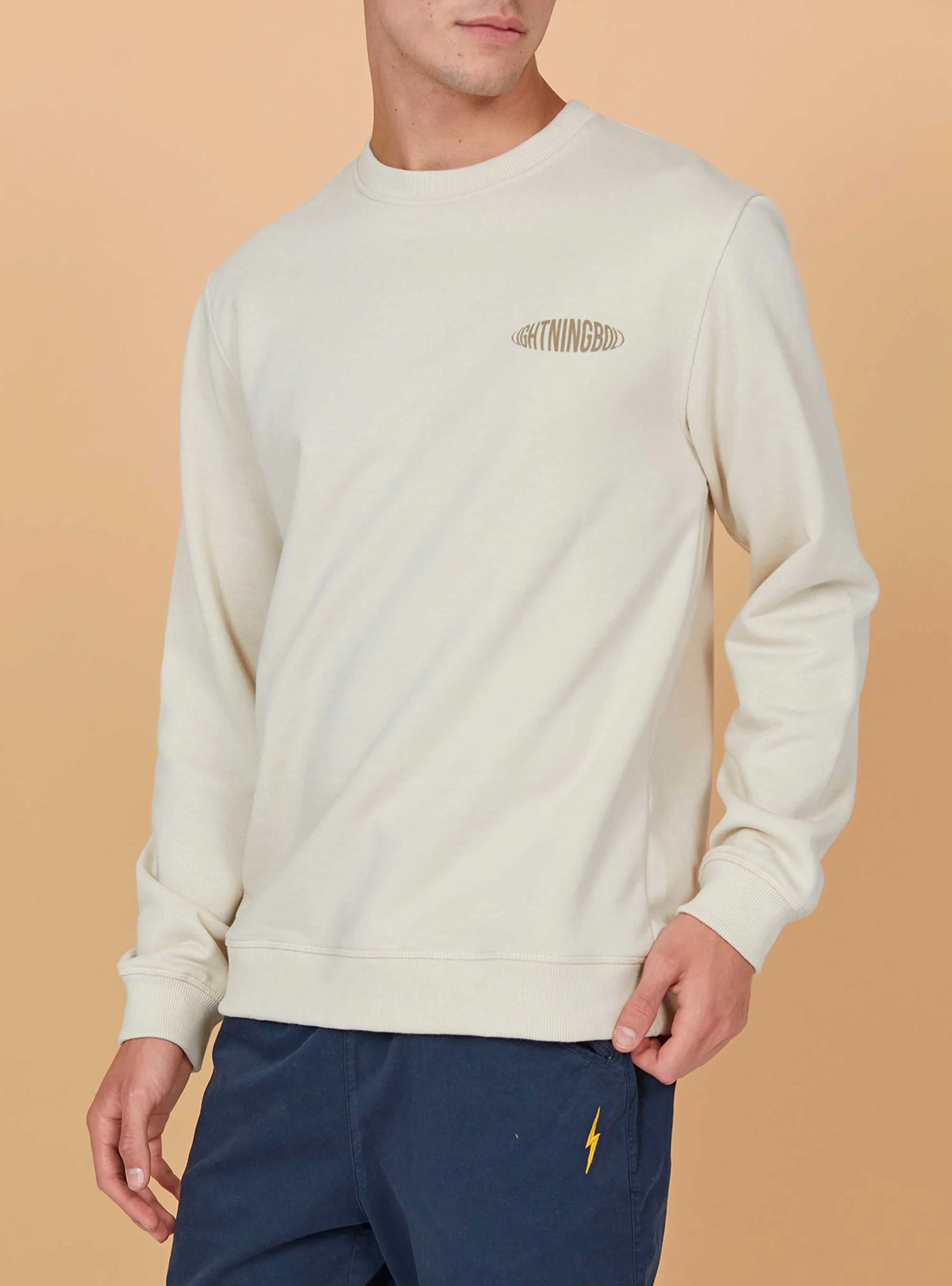 REGULAR SWEATSHIRT WITH FRONT AND BACK PRINT