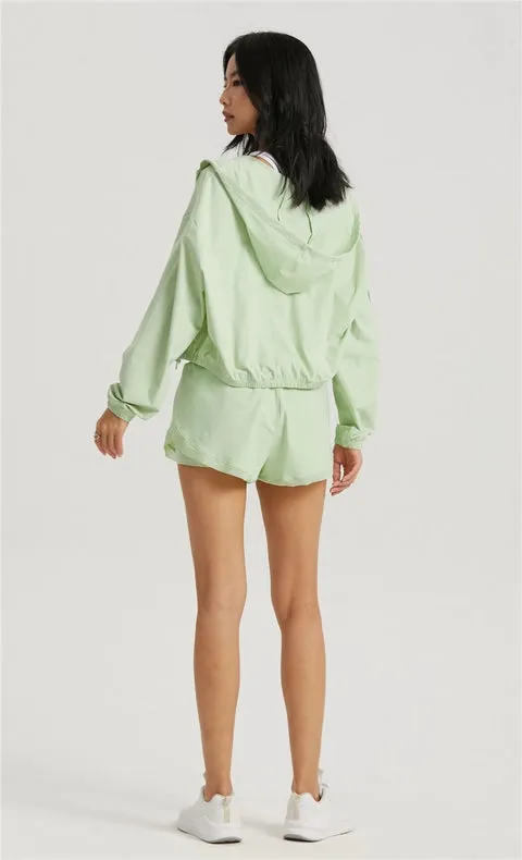 Revival Zipper Outdoor Lightweight Jacket Hoodie Pistachio