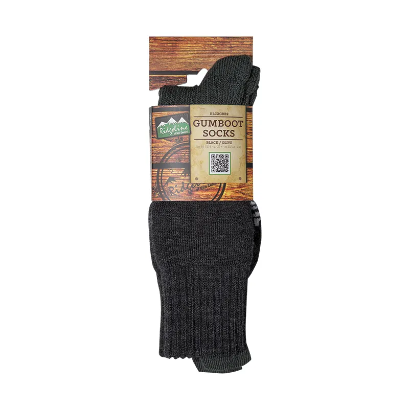 Ridgeline Snug Fit Gumboot/Hunting Boot Socks