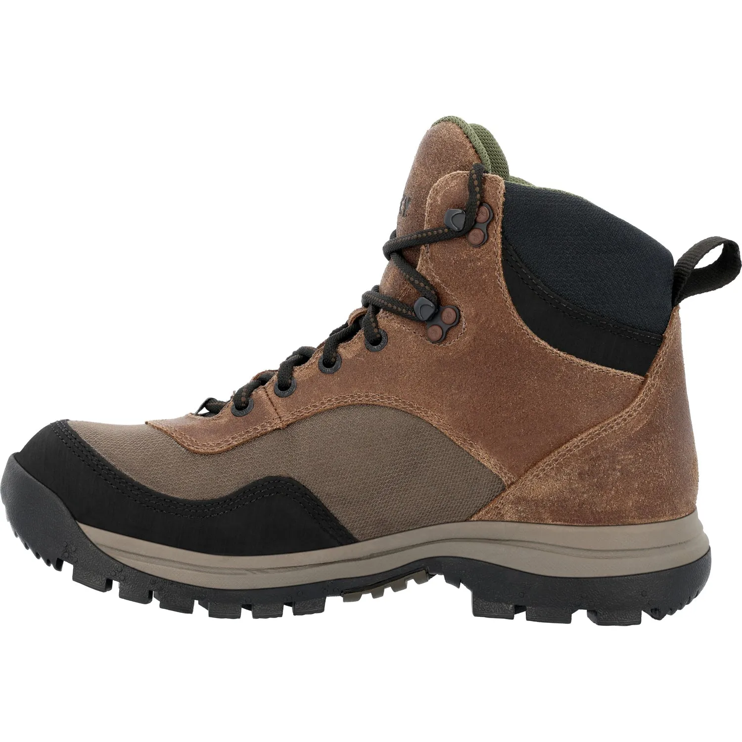 Rocky Mens Lynx Outdoor Brown Leather Hunting Boots