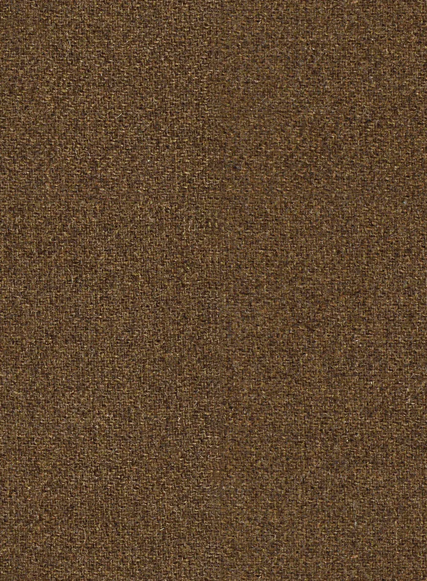 Royal Brown Heavy Tweed Overcoat