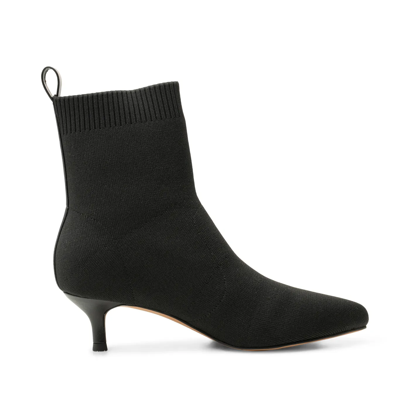 Saga bootie textile - BLACK