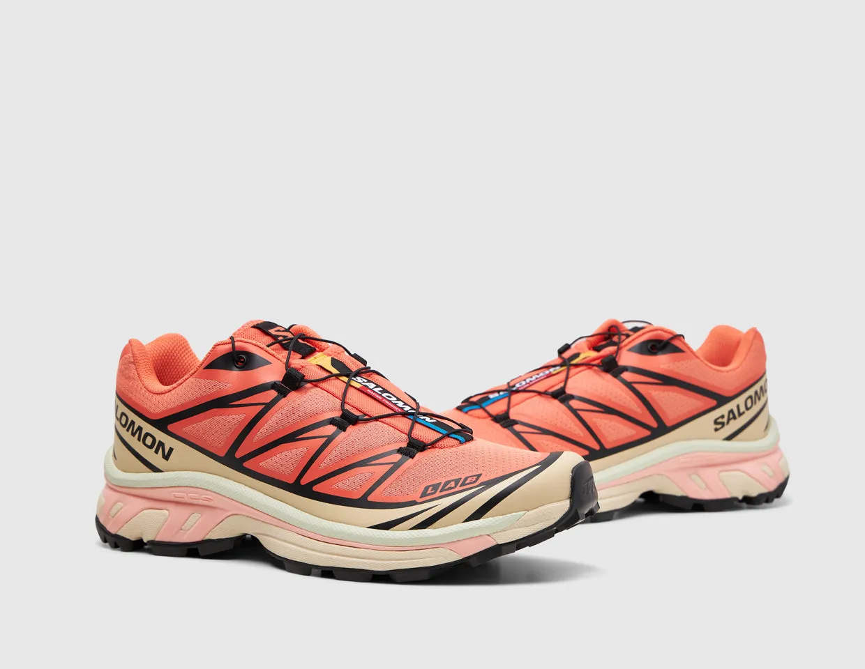 Salomon Sportstyle XT-6 Living Coral / Black - Cement