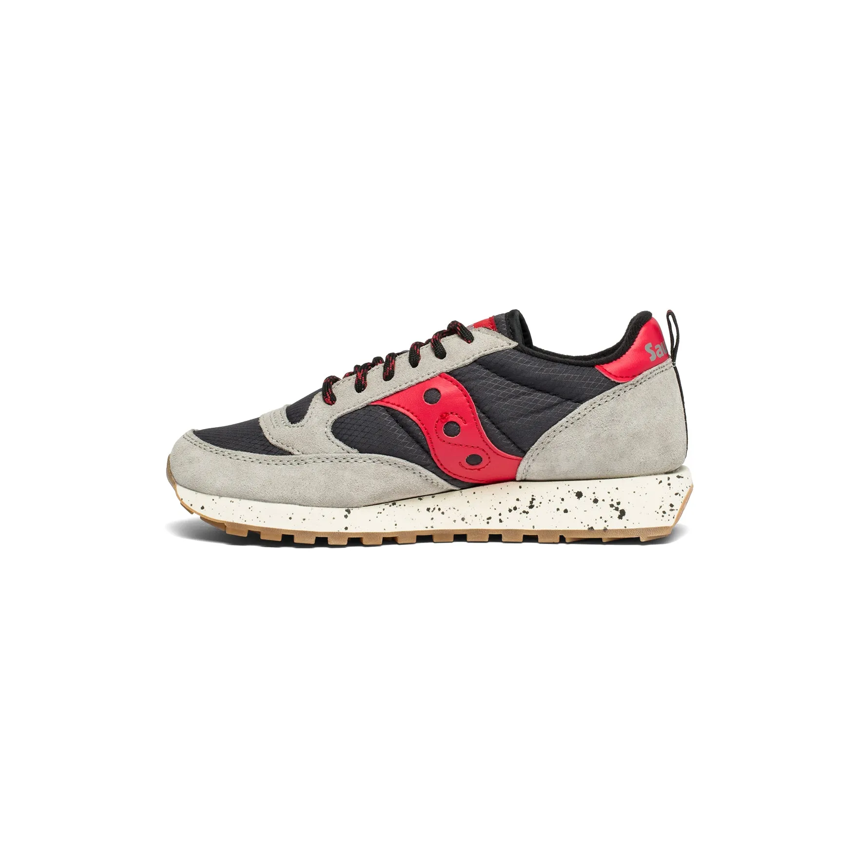 SAUCONY Jazz Trail - Grey / Black / Red