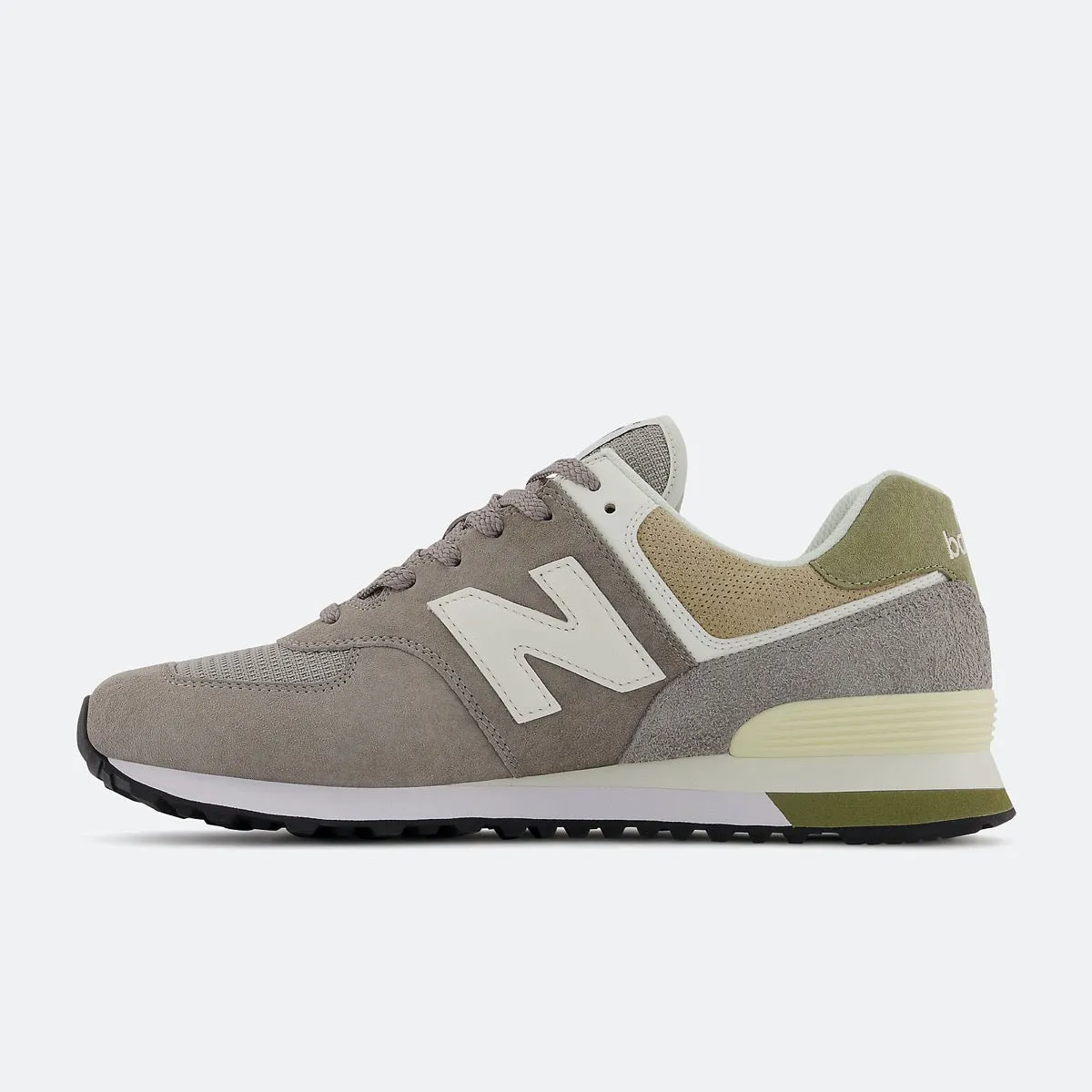 Scarpe Uomo NEW BALANCE Sneakers 574 in Mesh e Suede colore Marblehead e Incense