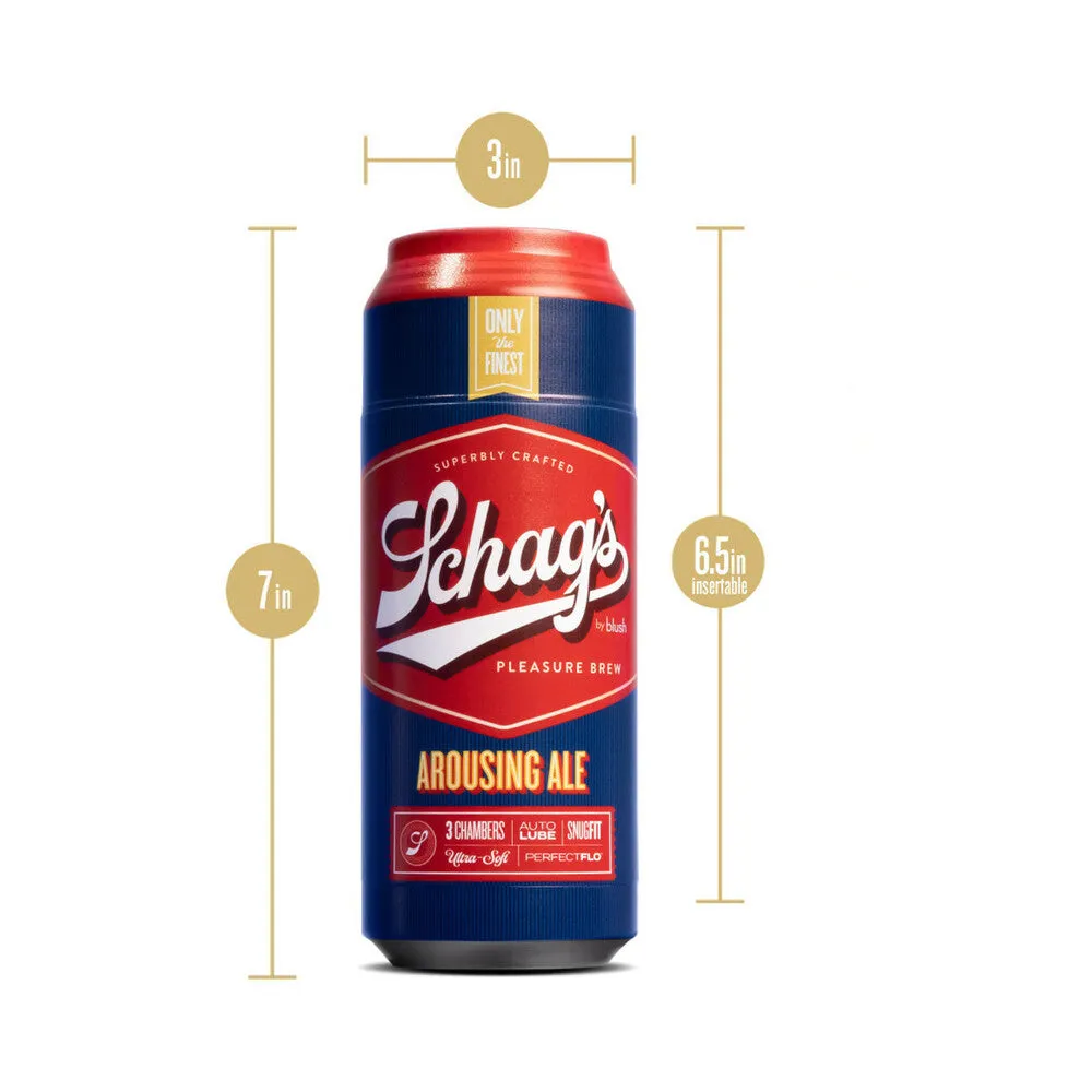 Schag's Arousing Ale Self-Lubricating Stroker Frosted