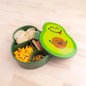 Shaped Bento Lunch Box - Avocado