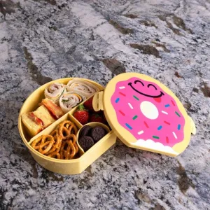 Shaped Bento Lunch Box - Donut