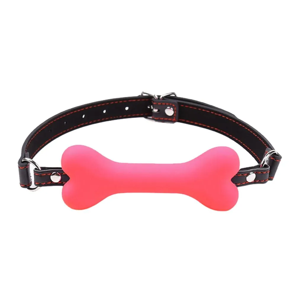 Silicone Dog Bone Gag