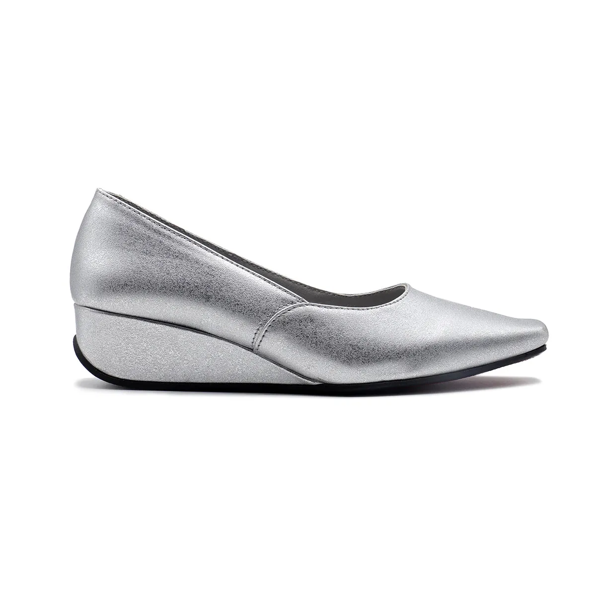 Silver Formal Court Shoes L00850002