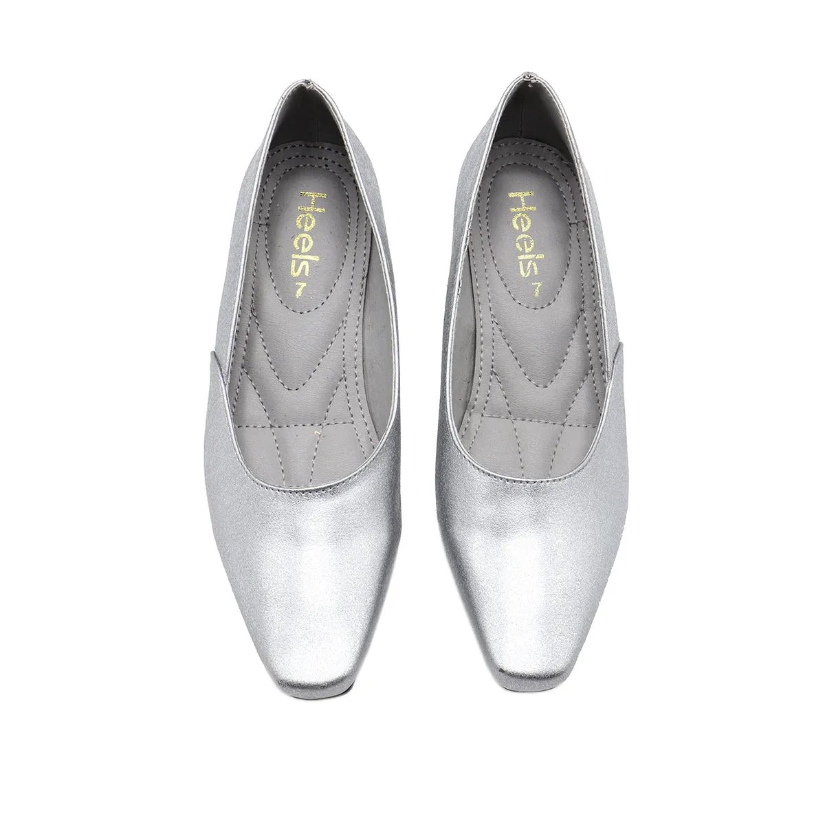 Silver Formal Court Shoes L00850002