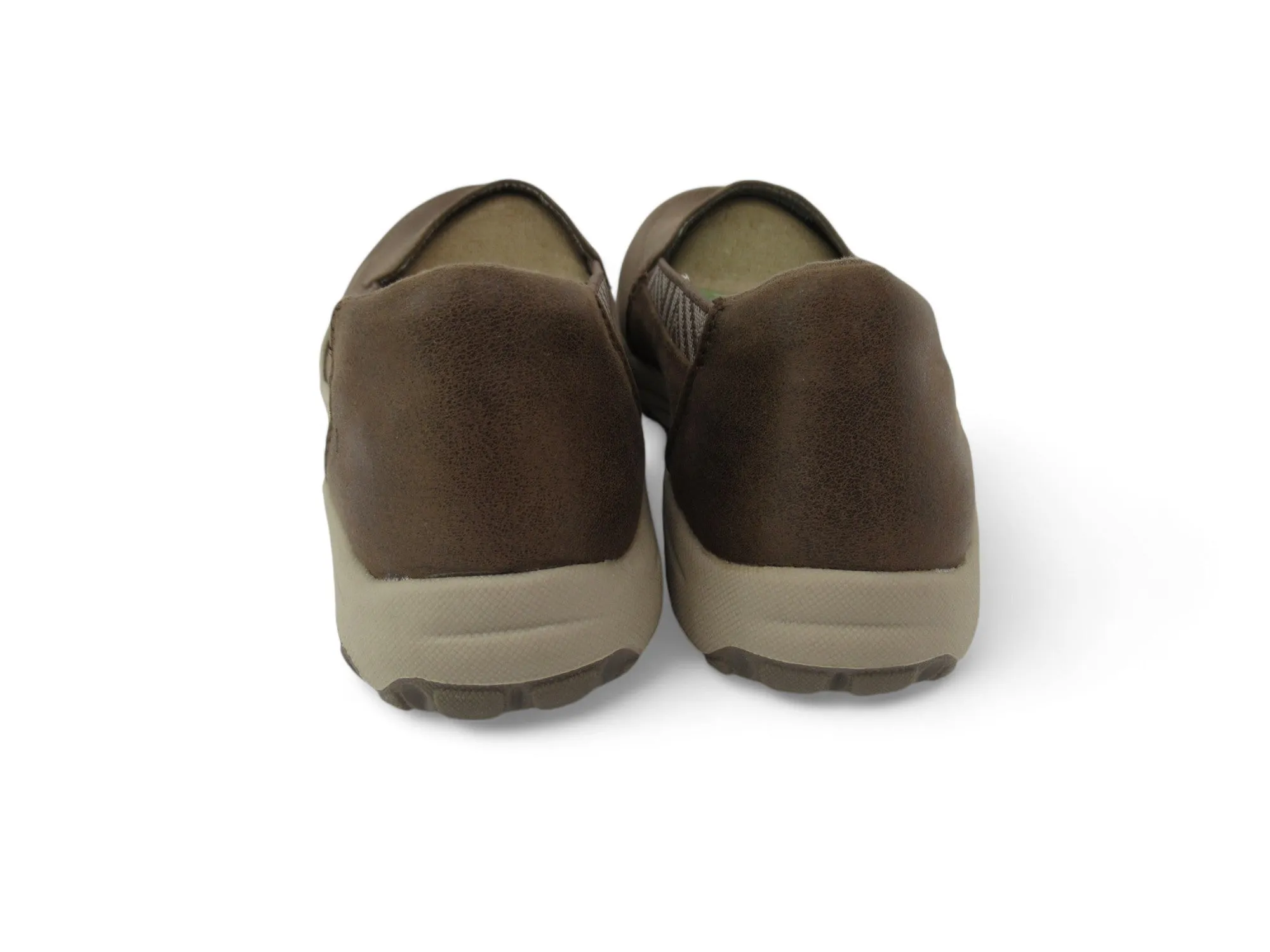 Skechers UK 3 Brown Vegan Slip On Shoes Womenswear | Preloved