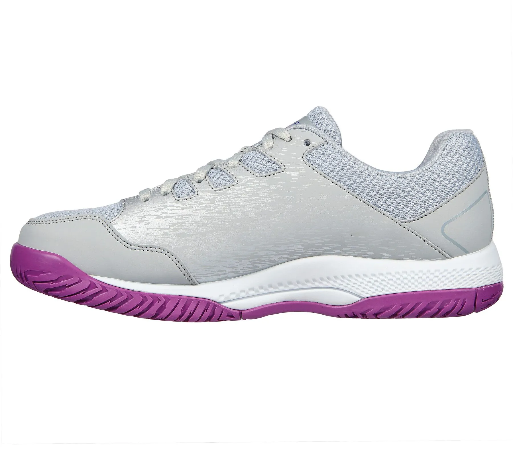 Skechers Women's Viper Court Pickleball - Gray/Purple