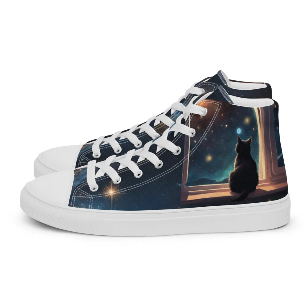 Space Kitty Sneakers - Women