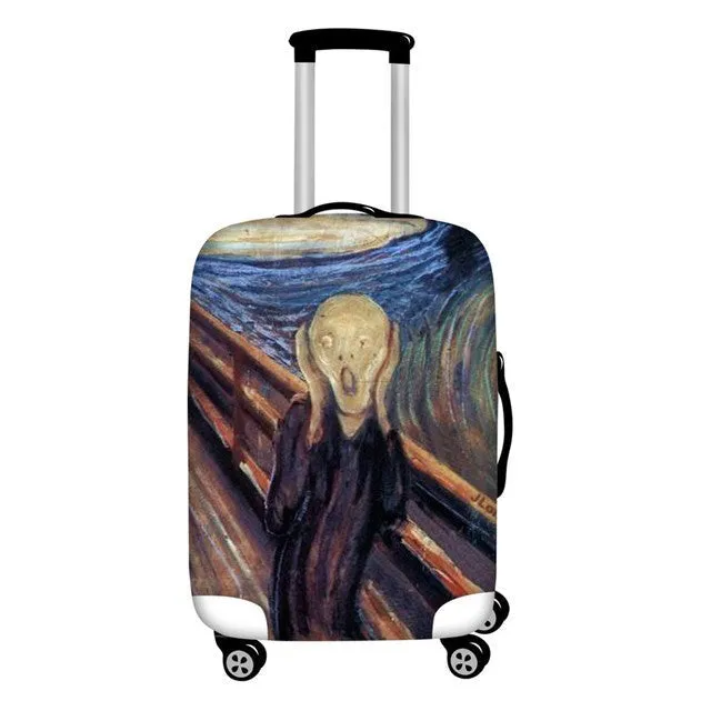 Stylish Art Elastic Travel Luggage Covers