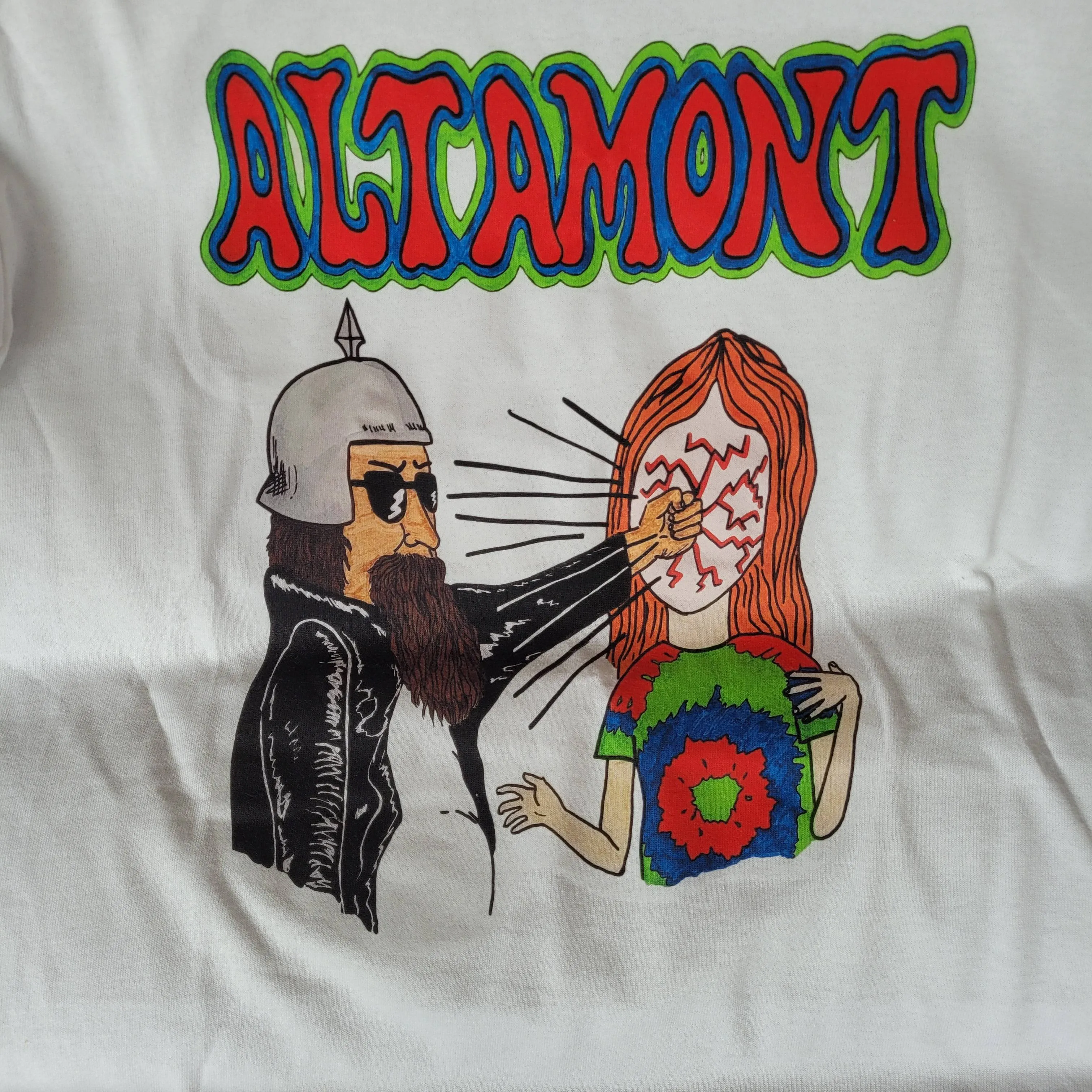 T-Shirt "1969 Altamont" CONCERT USA THE ROLLING STONES VINTAGE DESIGN