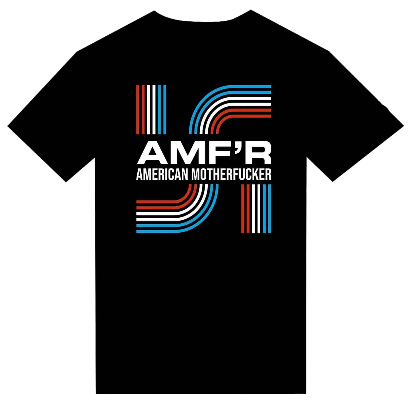 T-Shirt "AMF'R" AMERICA  BIKE BIKER