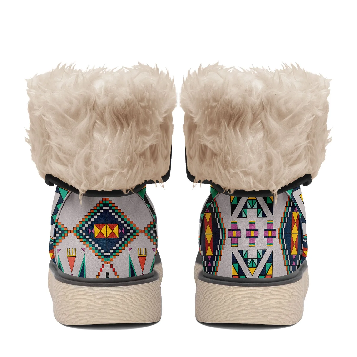 Travois Tipi Grey Polar Winter Boots