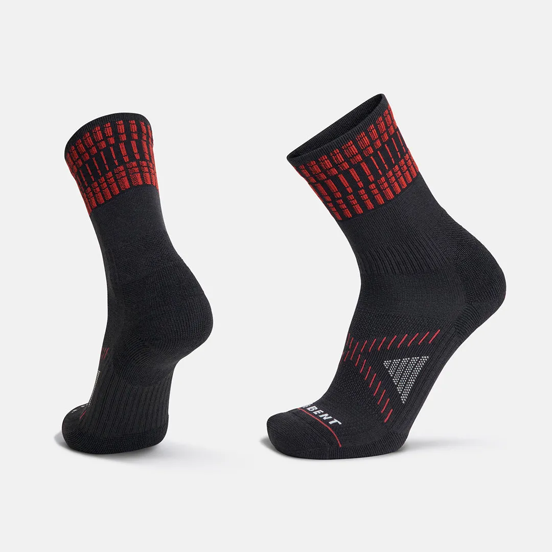 Treads Targeted Cushion 3/4 Crew Bike Sock