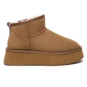 Ultra Mini Platform Sheepskin Winter Boots