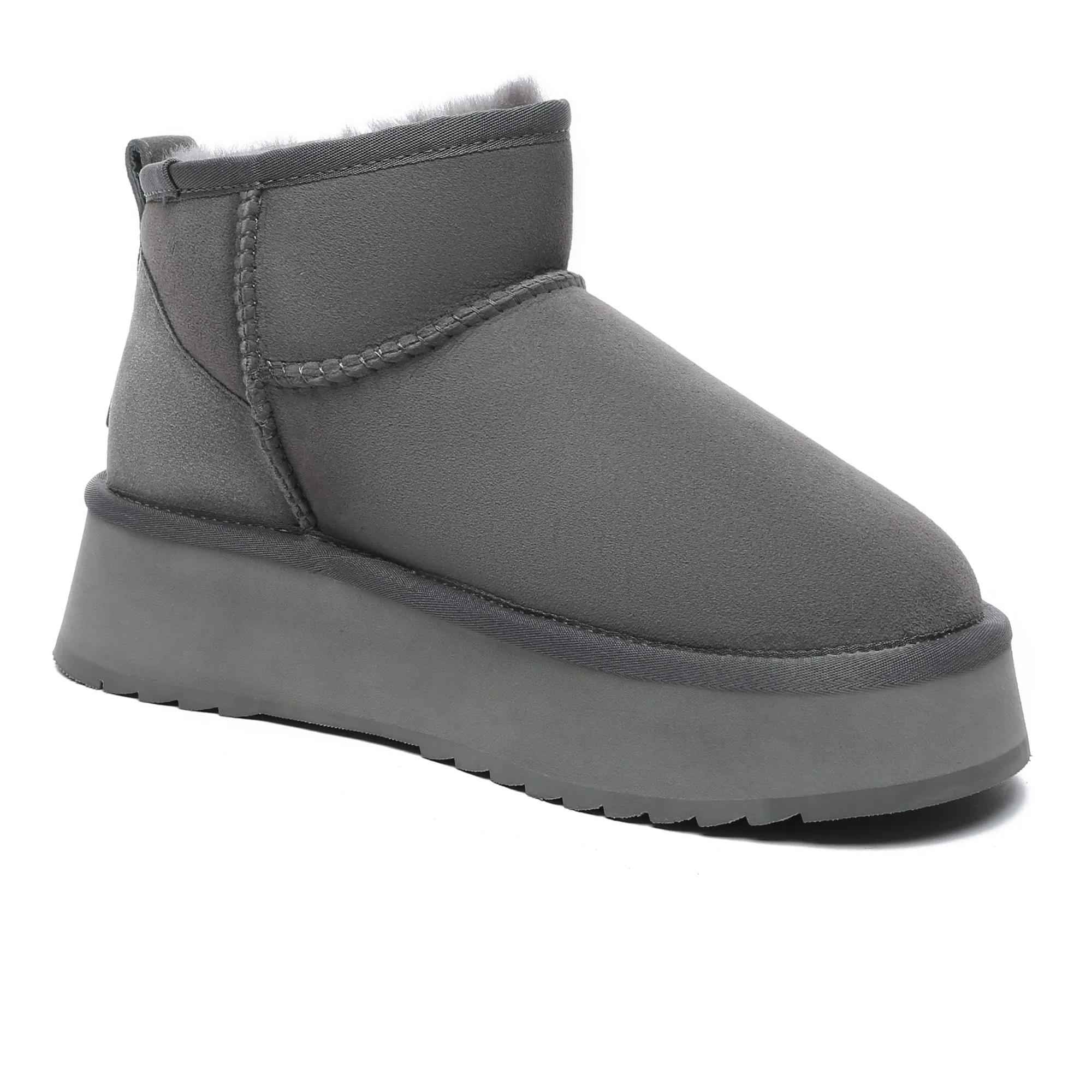 Ultra Mini Platform Sheepskin Winter Boots