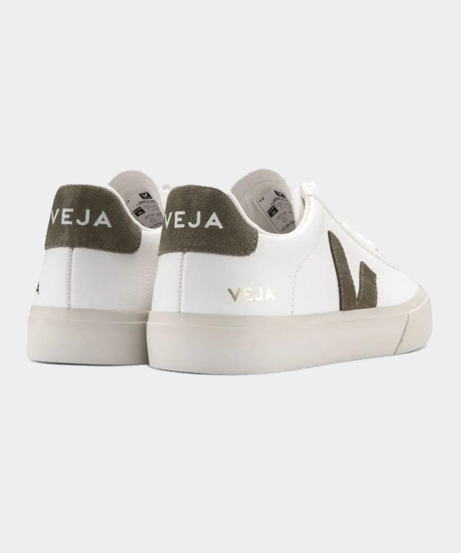 Veja Campo Leather Extra White Khaki