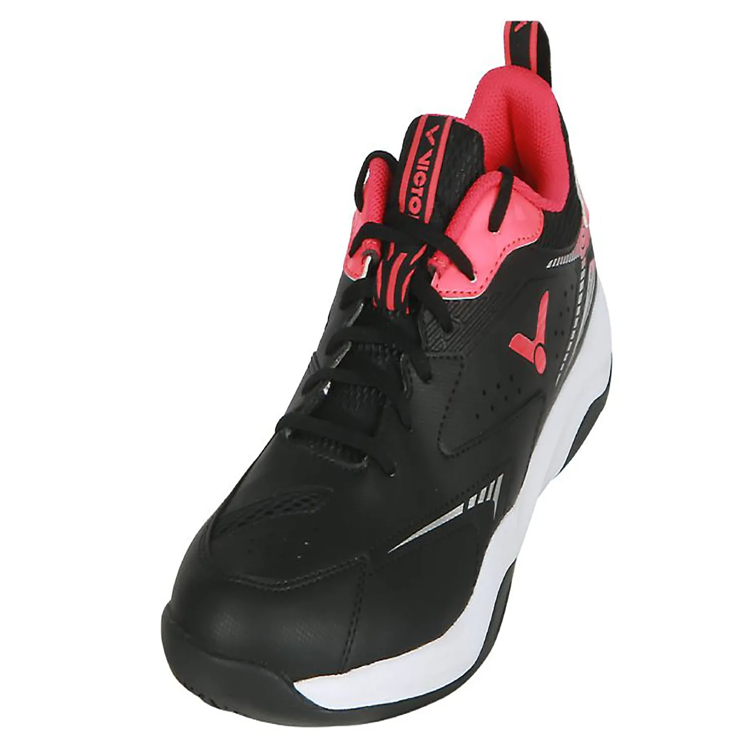 VICTOR  A230-CD All-Around Series Badminton Shoes U-Shape 3.0(BLACK ONYX/AZALEA RED)