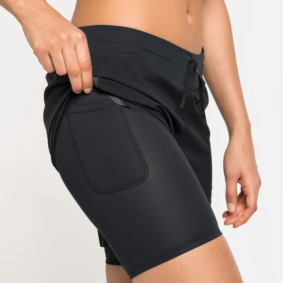 Women's AXALP TRAIL 6 INCH 2-in-1 Running Shorts