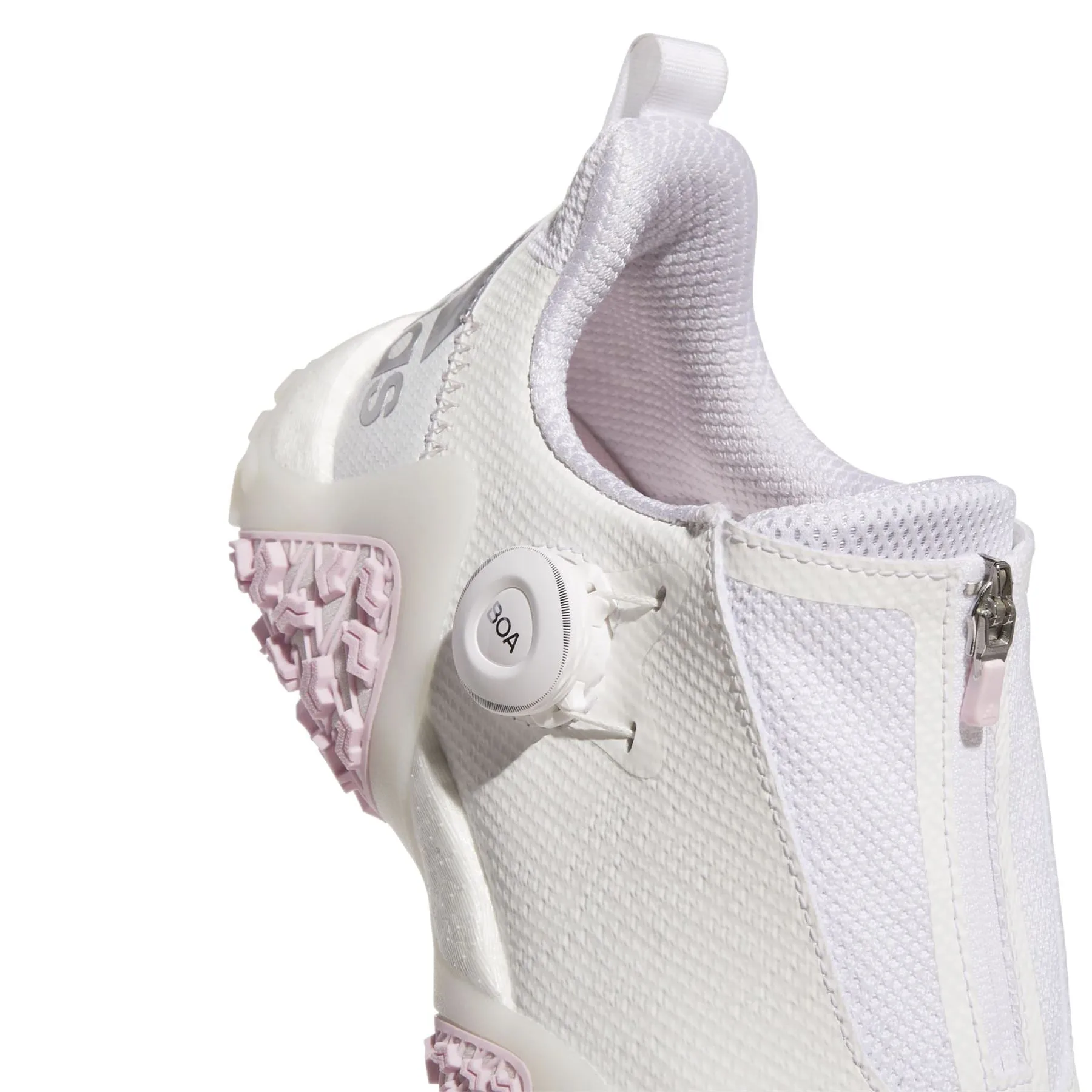 Womens Codechaos 22 BOA Golf Shoes White/Silver Met./Clear Pink - AW23