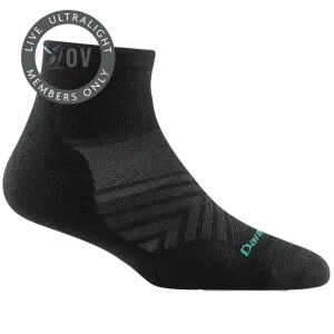 Women's Darn Tough 1/4 Length Ultra-Lightweight Running Socks