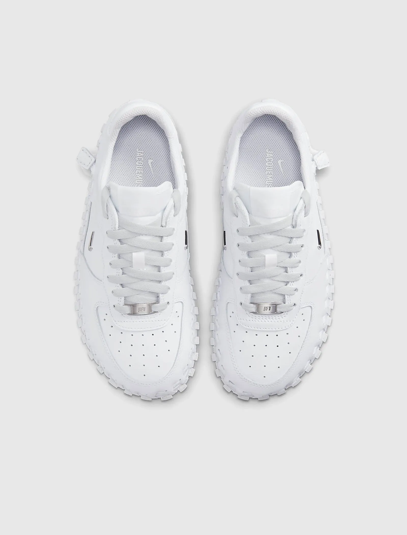 WOMEN'S JACQUEMUS J FORCE 1 LOW LX "WHITE"