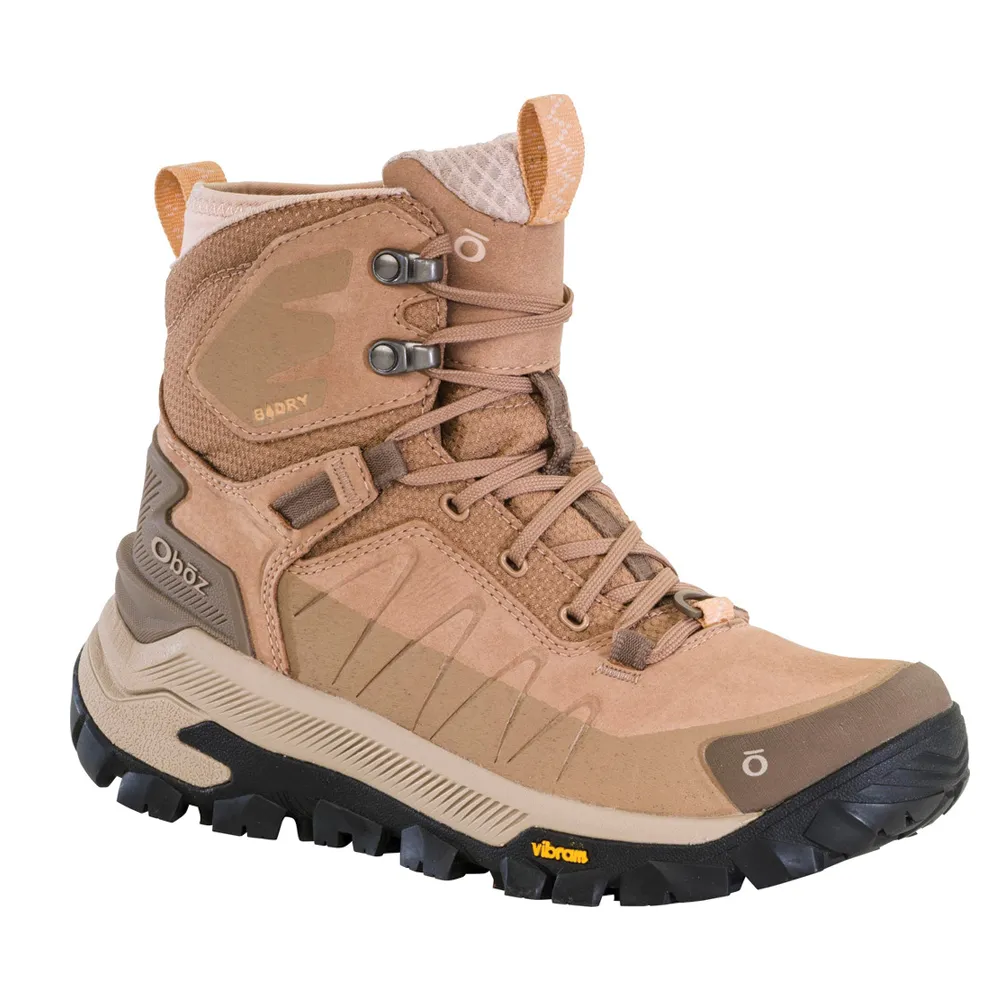 Women's Oboz Bangtail Mid Insulated Waterproof Color: Pika