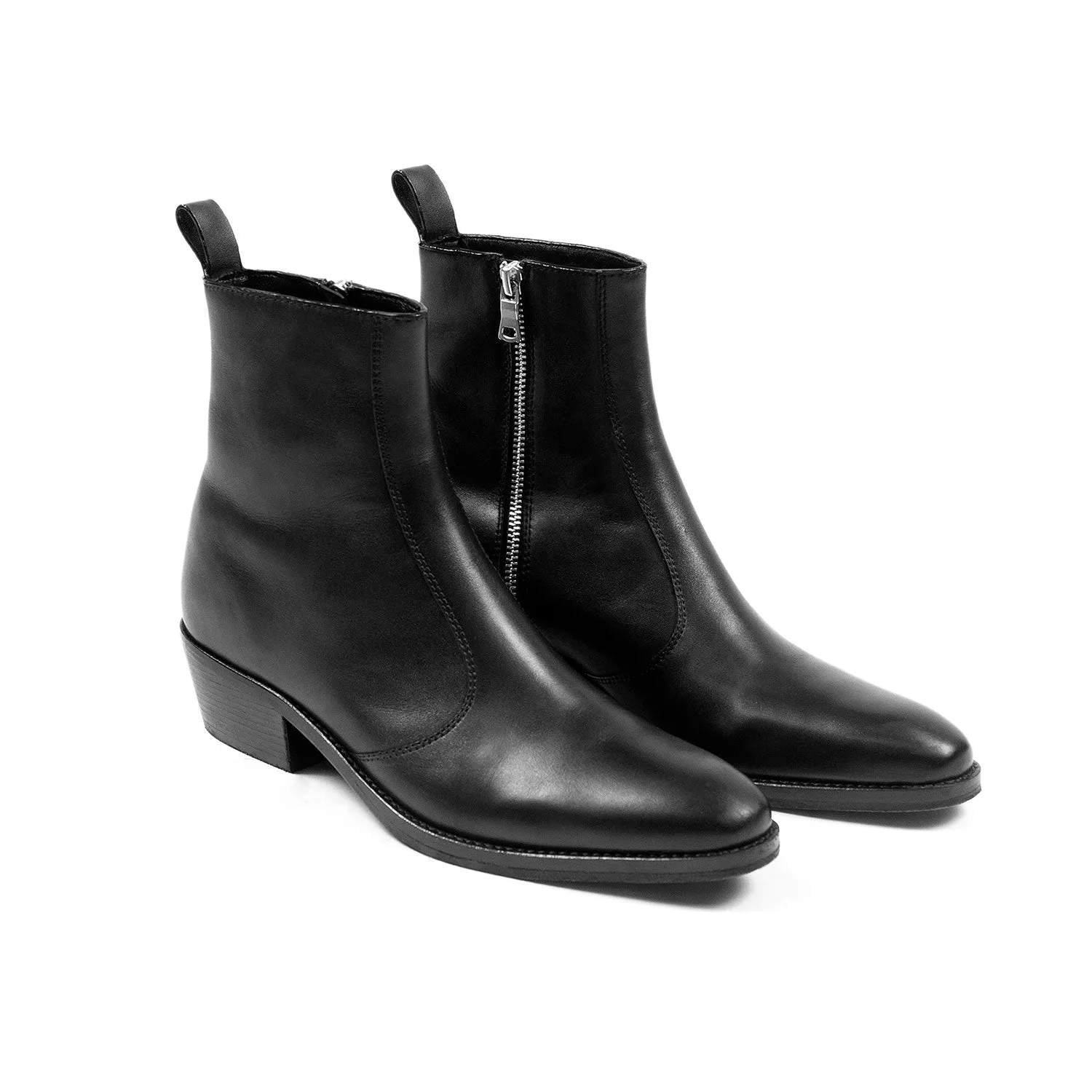 Women's Richards Boot - Black Leather