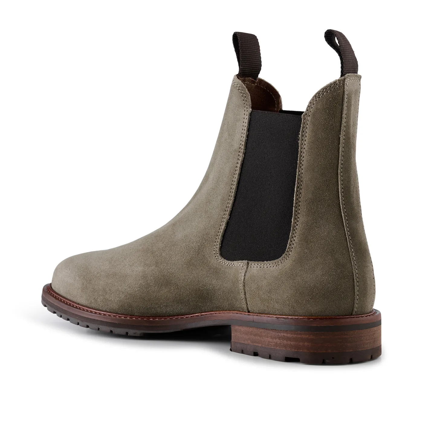 York chelsea boot suede - KHAKI