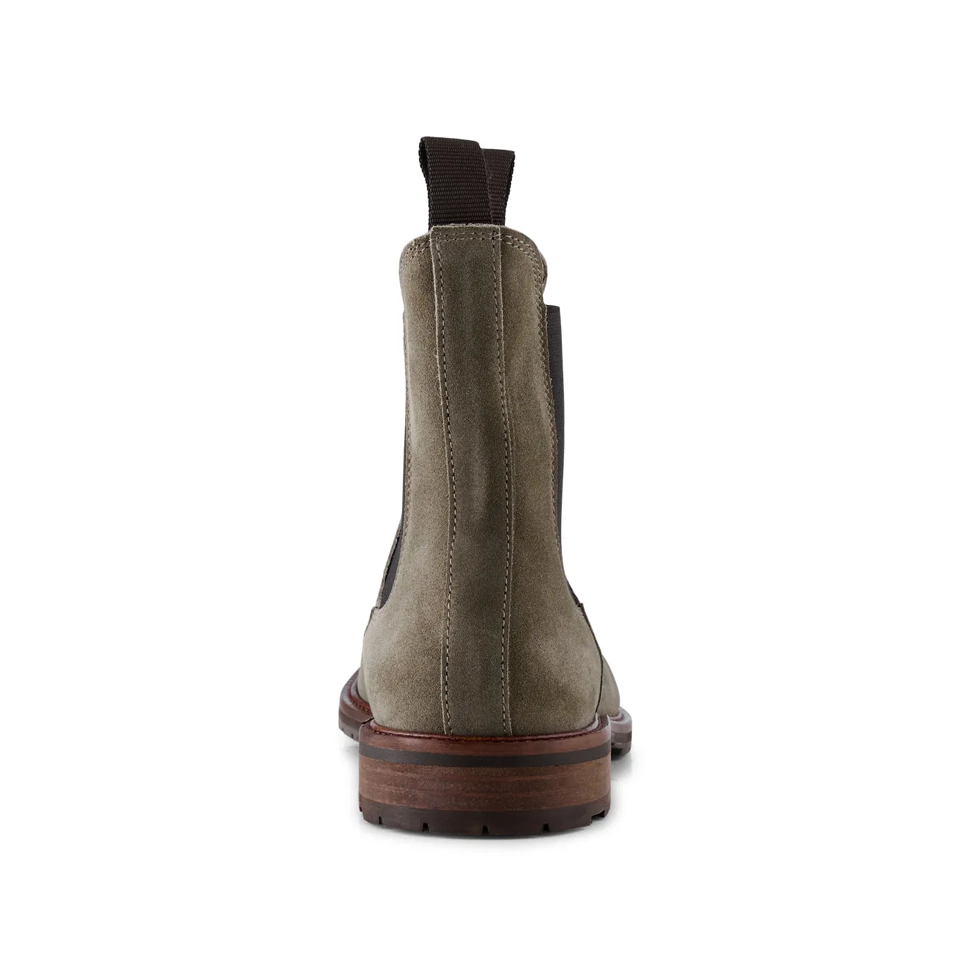 York chelsea boot suede - KHAKI